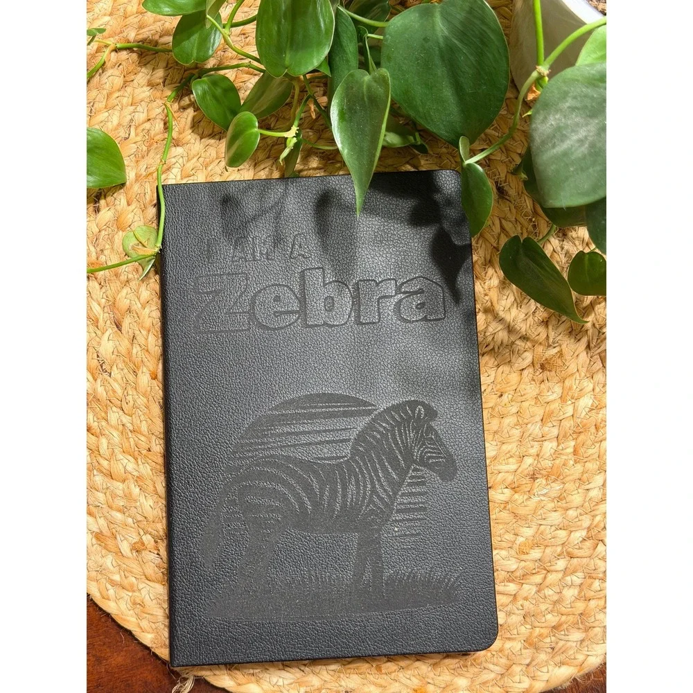 I Am A Zebra Hardcover Journal, chronic illness, rare disease